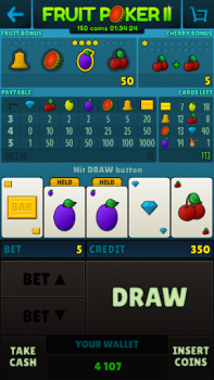 Herunterladen American Poker 90's Casino Kasino für Android Bildschirmfoto 5