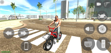 Herunterladen Indian Bikes Driving 3D Simulatoren für Android Bildschirmfoto 2