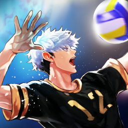Logo The Spike - Volleyball Story