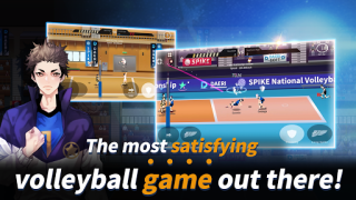 Herunterladen The Spike - Volleyball Story Sport Spiele für Android Bildschirmfoto 3