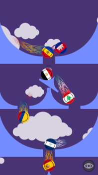 Herunterladen Simple Marble Race Gelegentlich für Android Bildschirmfoto 4