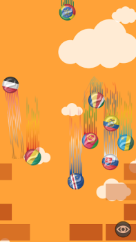 Herunterladen Simple Marble Race Gelegentlich für Android Bildschirmfoto 6