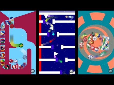 Herunterladen Simple Marble Race Gelegentlich für Android Bildschirmfoto 8
