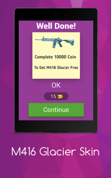 Herunterladen M416 Glacier Skin Puzzle-Spiele für Android Bildschirmfoto 2