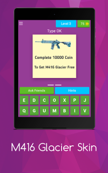 Herunterladen M416 Glacier Skin Puzzle-Spiele für Android Bildschirmfoto 4