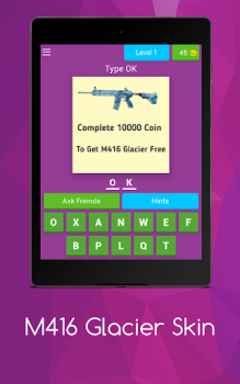 Herunterladen M416 Glacier Skin Puzzle-Spiele für Android Bildschirmfoto 7