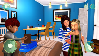 Herunterladen Family Simulator - Virtual Mom Rollenspiele für Android Bildschirmfoto 3