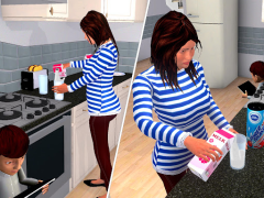 Herunterladen Family Simulator - Virtual Mom Rollenspiele für Android Bildschirmfoto 6