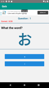 Herunterladen Kana App Bildung für Android Bildschirmfoto 4