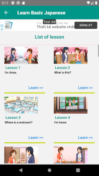 Herunterladen Kana App Bildung für Android Bildschirmfoto 7