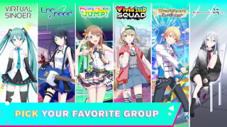 Herunterladen HATSUNE MIKU: COLORFUL STAGE! Musik für Android Bildschirmfoto 2