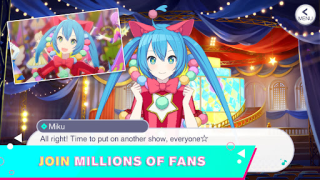 Herunterladen HATSUNE MIKU: COLORFUL STAGE! Musik für Android Bildschirmfoto 5