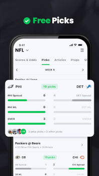 Herunterladen Action Network: Sports Tracker Sport für Android Bildschirmfoto 2