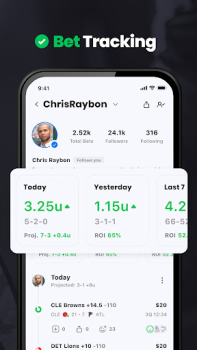 Herunterladen Action Network: Sports Tracker Sport für Android Bildschirmfoto 3