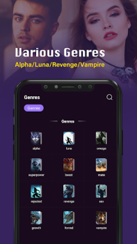 Herunterladen Moonovel-Werewolf Romance Bücher und Leitfäden für Android Bildschirmfoto 2