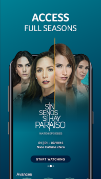 Herunterladen Telemundo: Series y TV en vivo Unterhaltung für Android Bildschirmfoto 2
