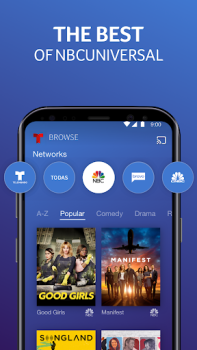 Herunterladen Telemundo: Series y TV en vivo Unterhaltung für Android Bildschirmfoto 4