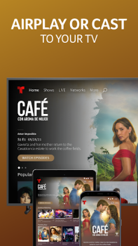 Herunterladen Telemundo: Series y TV en vivo Unterhaltung für Android Bildschirmfoto 5