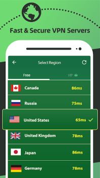 Herunterladen Cool VPN Pro: Secure VPN Proxy Werkzeuge für Android Bildschirmfoto 2