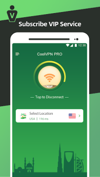 Herunterladen Cool VPN Pro: Secure VPN Proxy Werkzeuge für Android Bildschirmfoto 4