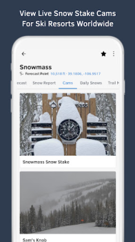 Herunterladen OpenSnow: Weather & 3D Maps Wetter für Android Bildschirmfoto 5