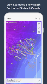 Herunterladen OpenSnow: Weather & 3D Maps Wetter für Android Bildschirmfoto 7