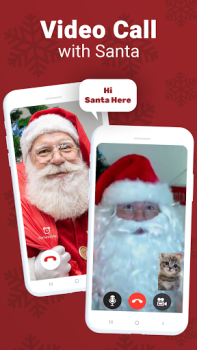 Herunterladen Fake Call from Santa Claus Unterhaltung für Android Bildschirmfoto 3