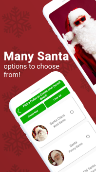 Herunterladen Fake Call from Santa Claus Unterhaltung für Android Bildschirmfoto 4