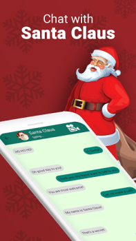Herunterladen Fake Call from Santa Claus Unterhaltung für Android Bildschirmfoto 5