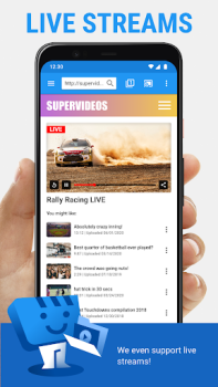 Herunterladen Web Video Cast | Browser zu TV Video-Player und -Editoren für Android Bildschirmfoto 5