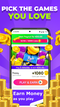 Herunterladen PLAYTIME - Geld verdienen Unterhaltung für Android Bildschirmfoto 2