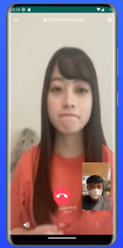 Herunterladen Video Call Cewek Jepang Cantik Unterhaltung für Android Bildschirmfoto 7
