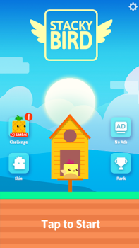 Herunterladen Stacky Bird: Offline Spiele Gelegentlich für Android