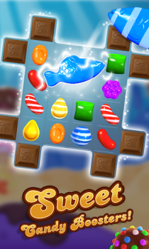 Herunterladen Candy Crush Saga Gelegentlich für Android Bildschirmfoto 2