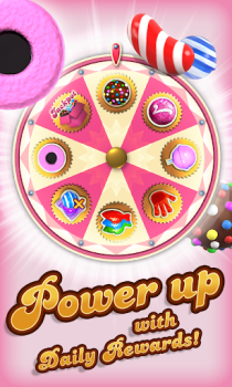 Herunterladen Candy Crush Saga Gelegentlich für Android Bildschirmfoto 4