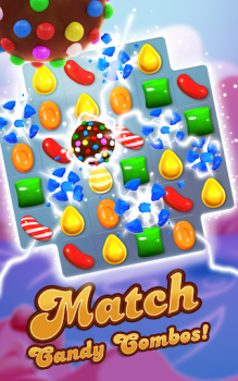 Herunterladen Candy Crush Saga Gelegentlich für Android Bildschirmfoto 6