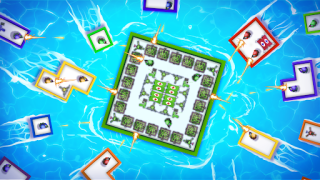Herunterladen War of Rafts: Crazy Sea Battle Arkade für Android Bildschirmfoto 7