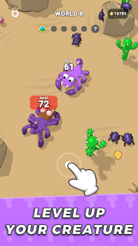 Herunterladen Eat to Evolve Arkade für Android