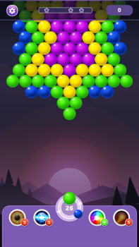 Herunterladen Bubble Shooter Rainbow Puzzle-Spiele für Android