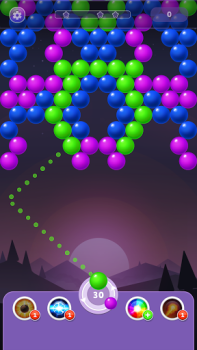 Herunterladen Bubble Shooter Rainbow Puzzle-Spiele für Android Bildschirmfoto 4