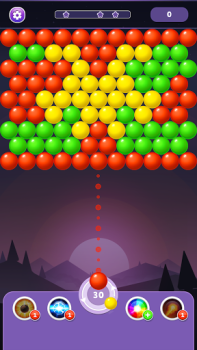 Herunterladen Bubble Shooter Rainbow Puzzle-Spiele für Android Bildschirmfoto 5