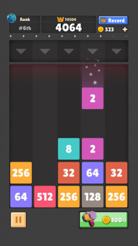 Herunterladen Drop The Number® : Merge Game Puzzle-Spiele für Android Bildschirmfoto 2