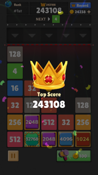 Herunterladen Drop The Number® : Merge Game Puzzle-Spiele für Android Bildschirmfoto 4