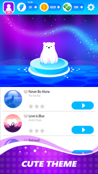 Herunterladen Catch Tiles: Piano Game Musik für Android Bildschirmfoto 3