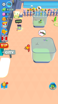 Herunterladen Aquarium Land: Fisch Spiele Arkade für Android Bildschirmfoto 3