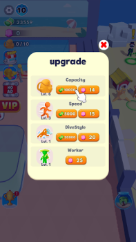 Herunterladen Aquarium Land: Fisch Spiele Arkade für Android Bildschirmfoto 4