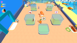 Herunterladen Aquarium Land: Fisch Spiele Arkade für Android Bildschirmfoto 6