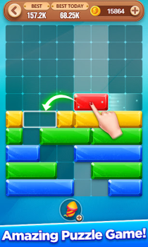 Herunterladen Schiebe Block Puzzle-Spiele für Android
