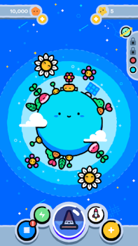 Herunterladen Kleiner Taschenplanet Simulatoren für Android Bildschirmfoto 2