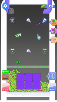 Herunterladen Guns and Bounce Puzzle-Spiele für Android Bildschirmfoto 2